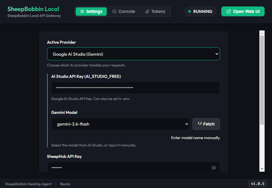 AI Studio API Key
